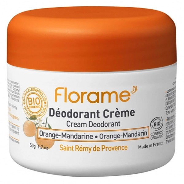 Desodorante Solido Naranja-Mandarina 50ml (Florame)