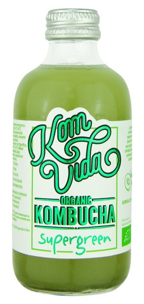Kombucha Komvida Supergreen 250 Ml
