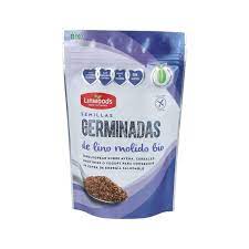 Semillas Lino Germinado Molido Bio 200 Grs. (Linwoods)