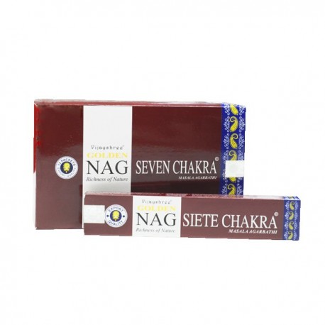Incienso Golden Seven Chakra (Golden Nag)