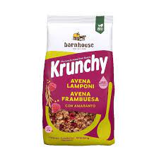 Krunchy Amaranto Frambuesas y Aronia 375Gr (Barnhouse)