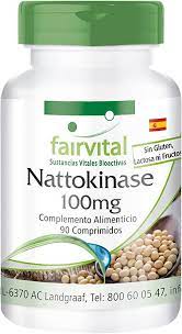 Natokinasa 100 mg. 90 pastillas (Fairvital)