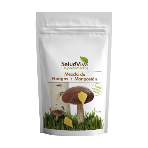 Mezcla de Hongos Mangostan Acerola 125 Gr.  (Salud Viva)