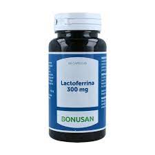 Lactoferrina 300 Mg 60 Caps. (Bonusan)