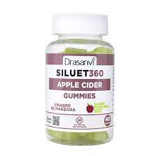 Vinagre de Manzana 40 gominolas Siluet360 (Drasanvi)