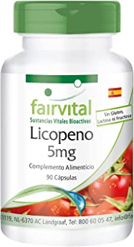 Licopeno 5 mg. 90 Caps. (Fairvital)