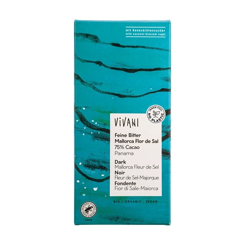 Chocolate Con Leche 44% Panama Azucar Coco 80 Gr. (Vivani) (copia)