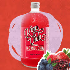 Kombucha Frutos Rojo Berryvida Bio 750 Ml (Komvida)
