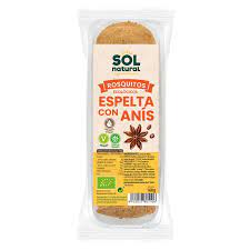 Rosquitos Espelta y Anis Bio 160 g (Sol Natural)