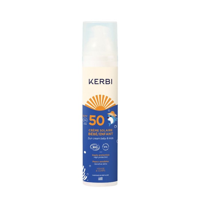 Protector Crema Solar Niños SPF 50 100 ml. (Kerbi