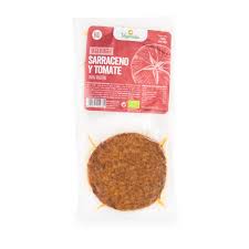 Vegeburguer *Hamburguesa* Sarraceno Tomate Bio 140 Gr.(Vegetalia)