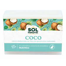 Jabon Natural Coco 100 Gr (Sol Natural)