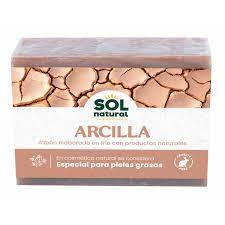 Jabon Natural Arcilla 100 Gr (Sol Natural)