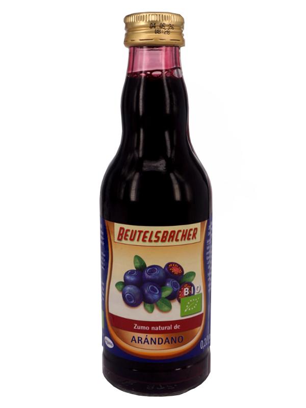 Zumo De Arandano Azul 200 Ml. (Beutelsbacher)