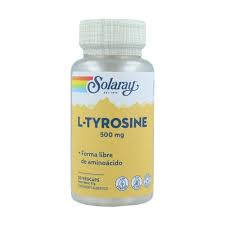 L-Tirosina 500 Mg. 50 Cáps. (Solaray)