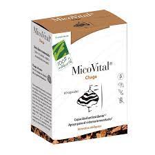Mico Vital Chaga 60 Caps. (100% Natural)