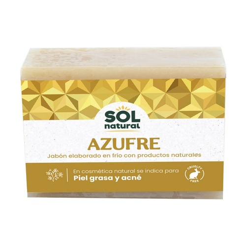 Jabon Azufre 100 Grs. (Sol Natural)
