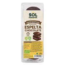 Rosquitos de Espelta Chocolate 200 Grs. (Sol Natural)