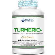 Turmeric (Curcuma) 60 Caps. (Scientiffic Nutrition)