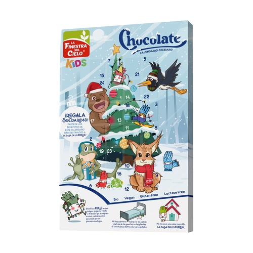 Calendario De Adviento Solidario Bio Vegan (La Finestra)
