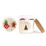 Vela Artesanal Feliz Navidad 250 Grs. 100% Nat y Veg(Biocenter)