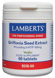 5 HTP (Griffonia)100 mg. 60 Tab. (Lamberts)