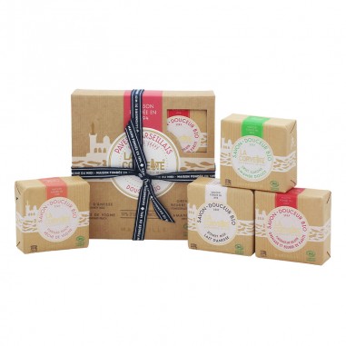 Caja Regalo Jabon 4 uds (La Corvete)