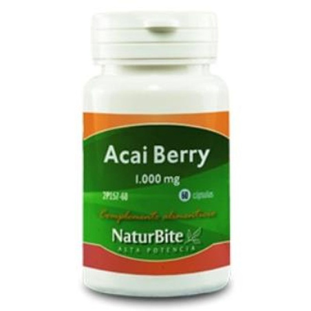 Acai Berry 1000 mg. 60 Caps. (NaturBite)