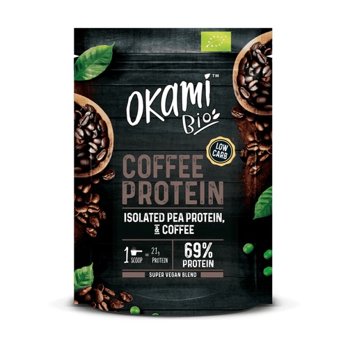 Proteina Guisante y Cafe Bio 500 Grs. (Okami)