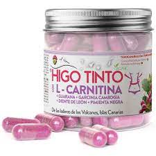 Higo Tinto L-Carnitina+Guarana+Diente Leon+Pimienta 90 Caps.