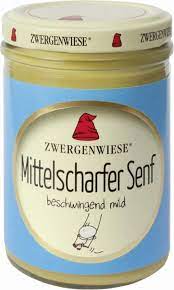 Mostaza Medio Picante 160 Ml. (Zwergenwiese)