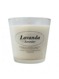 Vela Vegetal Perfumada Lavanda (La Rueda Natural)