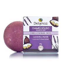 Champu Solido Cabello Normal y Seco Lavanda y Karite Bio 65 Grs. (Dehesia)
