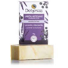 Jabon Higiene Intima Lavanda y Manzanilla Bio 90 gr (Dehesia)