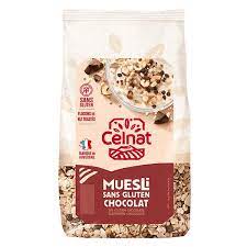 Muesli Chocolate Sin Gluten 375 gr (Celnat)