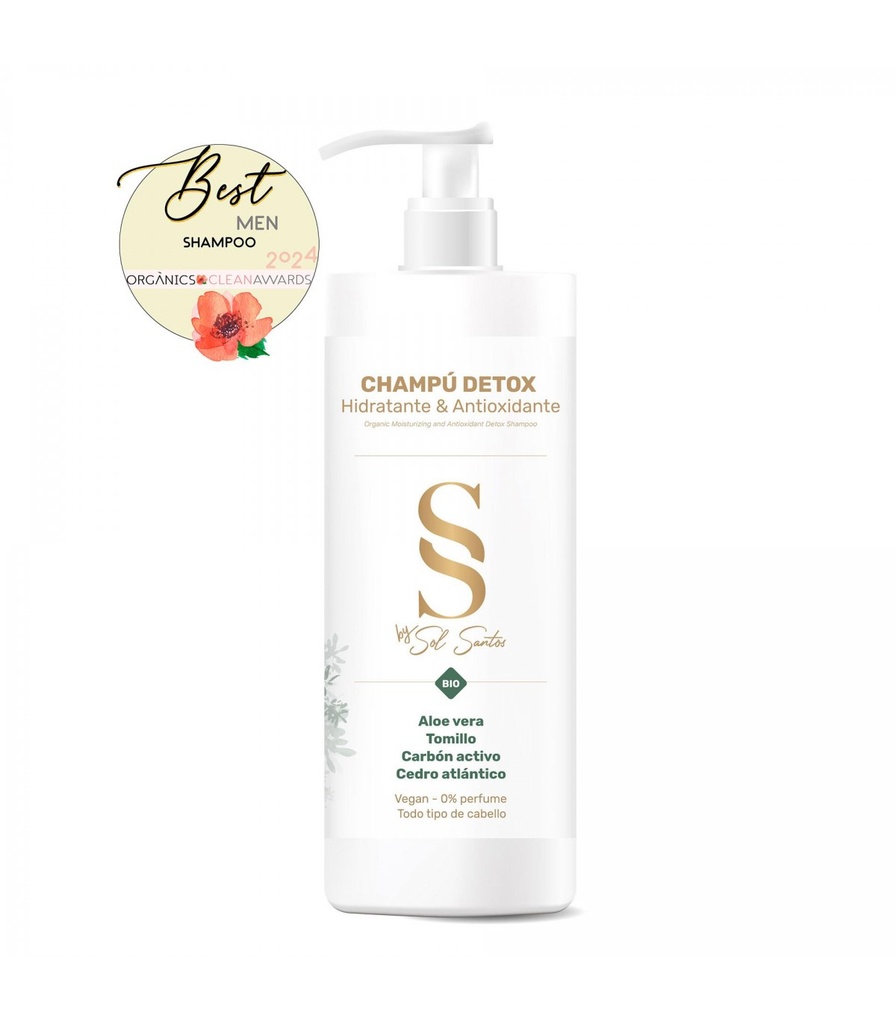 Champu Detox 500 ml. (Sol Santos)
