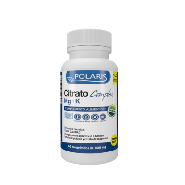 Citrato Complex Magnesio y Potasio 60 Comp. (Polaris)
