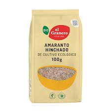 Amaranto Hinchado Bio 100 Gr. (El Granero)
