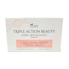 Triple Action Beauty "Pelo, Piel y Uñas" 45 Caps. (Plantapol)