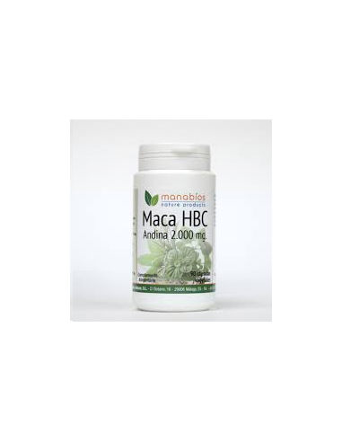 Maca 5000 Mg. 60+2 Caps. (Manabios)