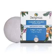 Champu Solido Matizador Canas Bio 65 Grs. (Dehesia)