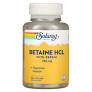 Betaina Hcl con Pepsin 250 mg. 180 Caps. (Solaray)