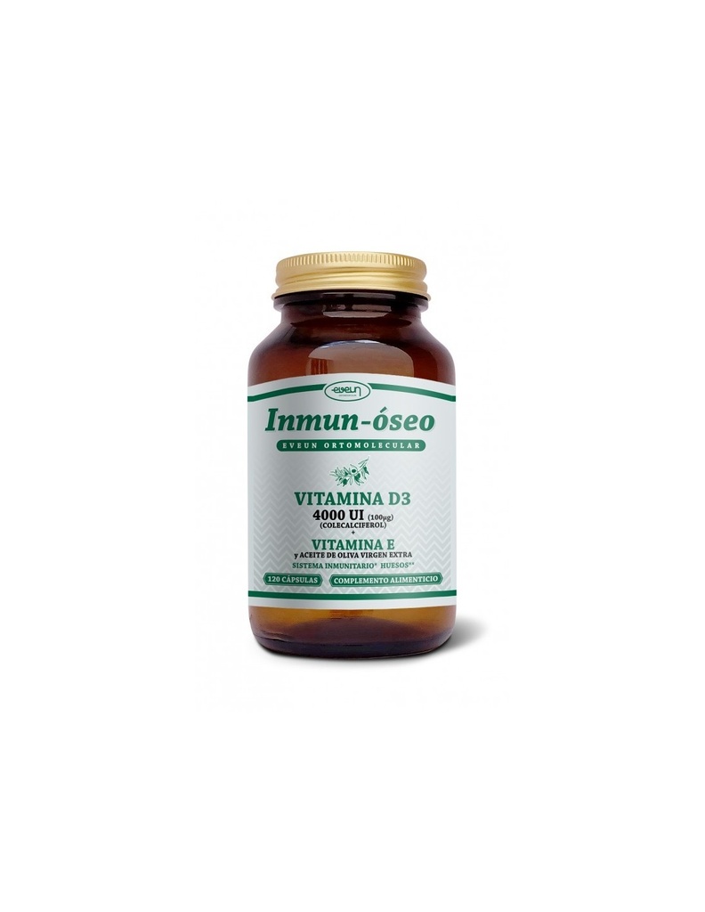 Inmun Oseo Vit. D3 4000 UI 120 Caps. (Eveun)