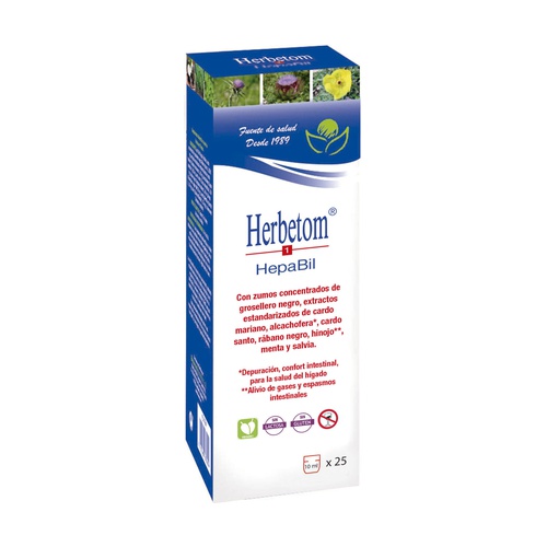 Herbetom Nº 1 Hepabil 250 Ml. (Bioserum)