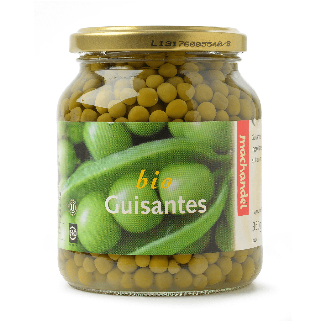 Guisantes Cocidos 350 Grs. Bote (Machandel)