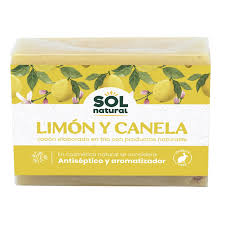 Jabon Natural Limon Canela 100 Gr (Sol Natural)