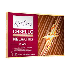 Cabello Piel y Uñas Flash 10 Viales (Estado Puro)