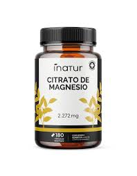 Citrato De Magnesio 757.3 Mg. 180 Caps. (Inatur)