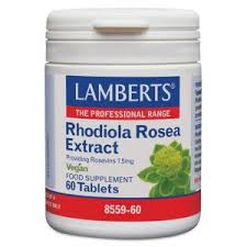 Rodiola Rosea 250 Mg. 60 Tab. (Lamberts)