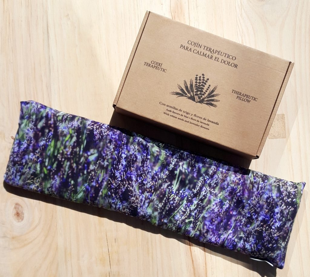 Cojin Terapeutico con Semillas Trigo y Flores de Lavanda (Aromedi)